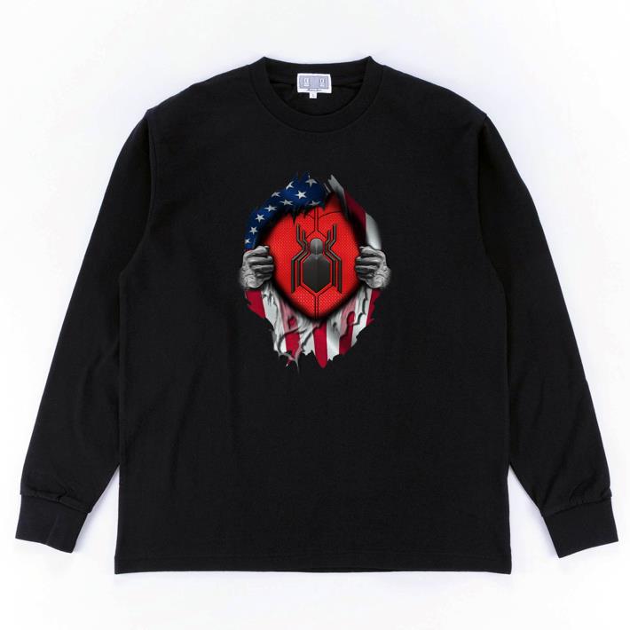 Awesome Spider Man Far From Home American flag shirt 5 Awesome Spider Man Far From Home American flag shirt