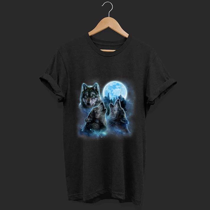 Awesome Three Wolves Howling and Moon Wolf shirt 5 Awesome Three Wolves Howling and Moon Wolf shirt