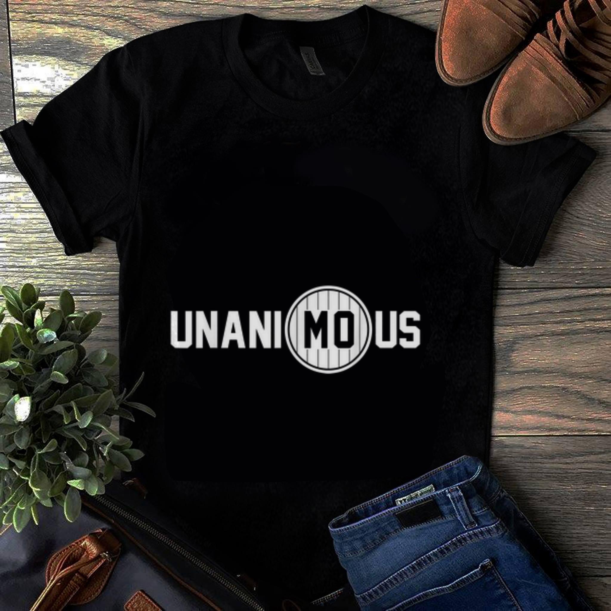 Awesome Unanimous Mo Logo Guy tee
