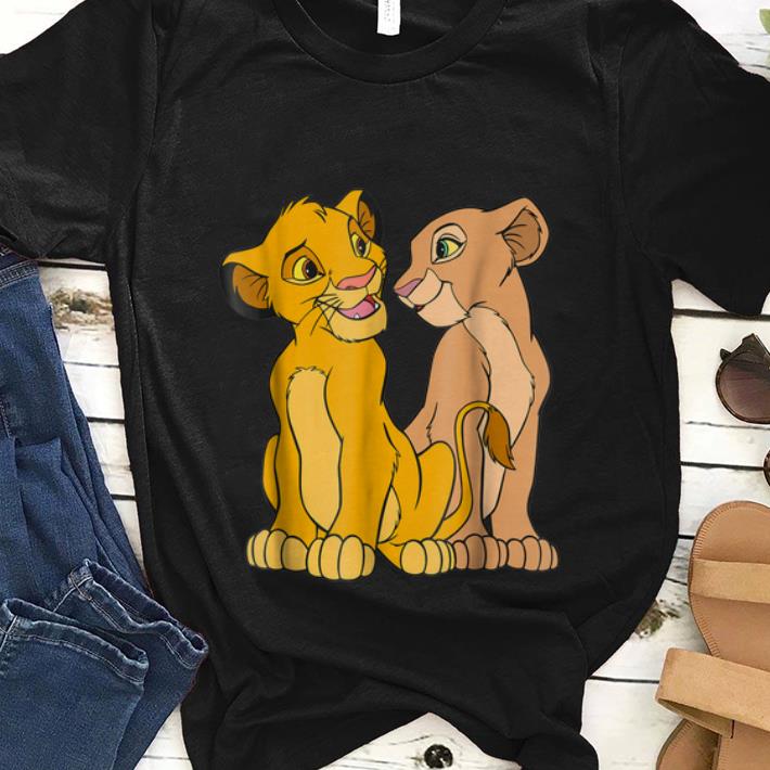  Best price Disney The Lion King Young Simba and Nala Together shirt