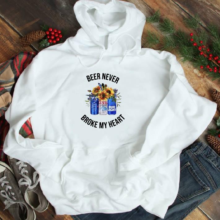 Funny Michelob Ultra Beer never broke my heart Coors Light Bud Light shirt 5 Funny Michelob Ultra Beer never broke my heart Coors Light Bud Light shirt