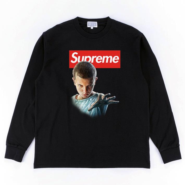 Funny Supreme Eleven Stranger Things shirt