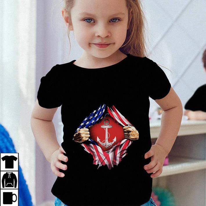 Hot American Flag Navy Sailor shirt