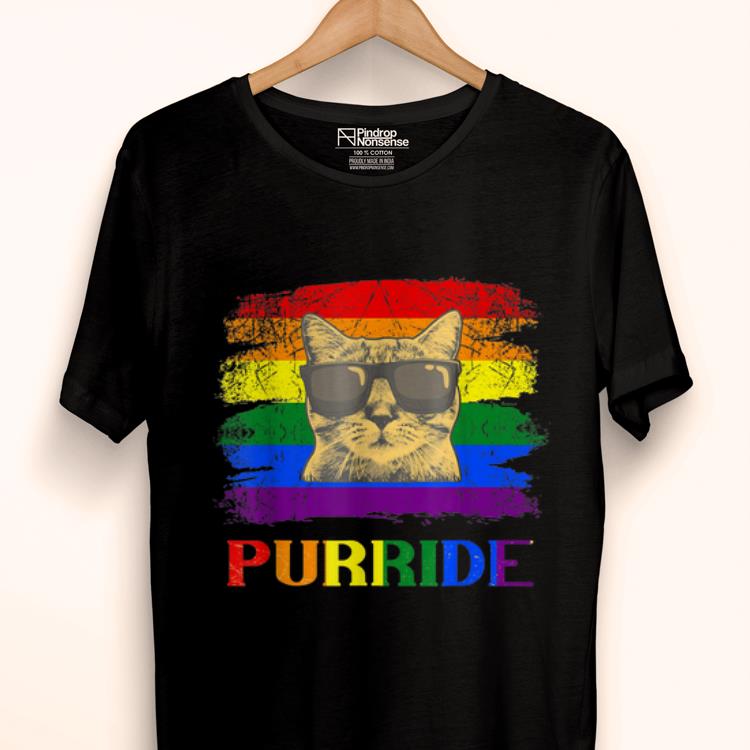 Hot Gay Prides For LGBT Cat Purride Pride shirt