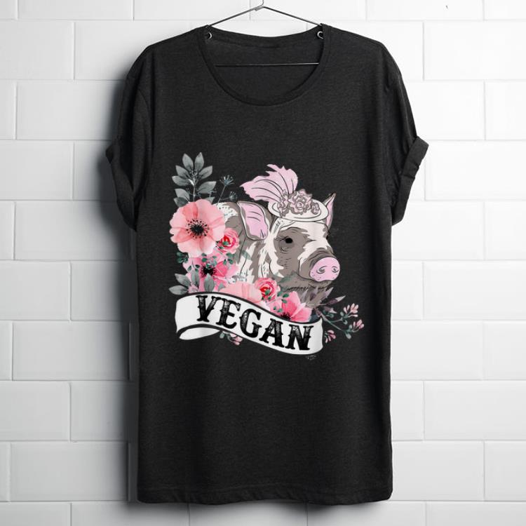 Hot I Dont Eat My Friends Girls Pig Vegan Vegetarian shirt
