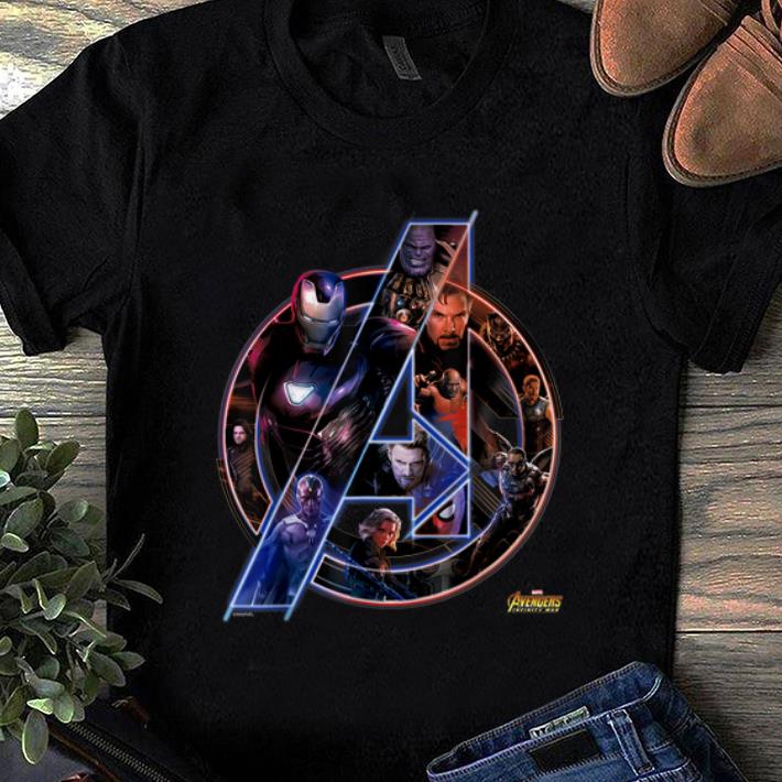 Hot Marvel Avengers Infinity War Neon Team Graphic Iron Man Captian Thor shirt