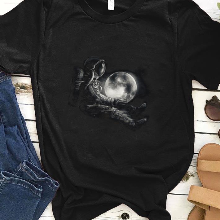 Hot Moon Play Astronaut Playing With The Moon shirt