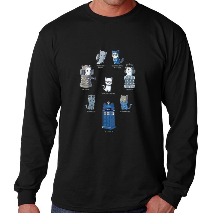 Hot Purring angel clockwork kitten da lick catvros doctor meow shirt