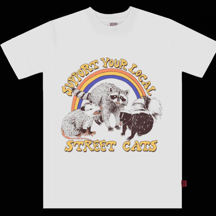 Hot Support Your Local Street Cats Ratel Mouse shirt