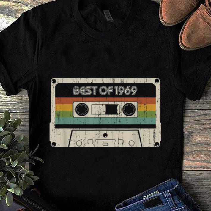 Hot Vintage Best Of 1969 50th Birthday Cassette shirt