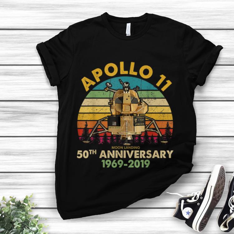 Lovely Vintage Apollo 11 Moon Landing 50th Anniversary shirt
