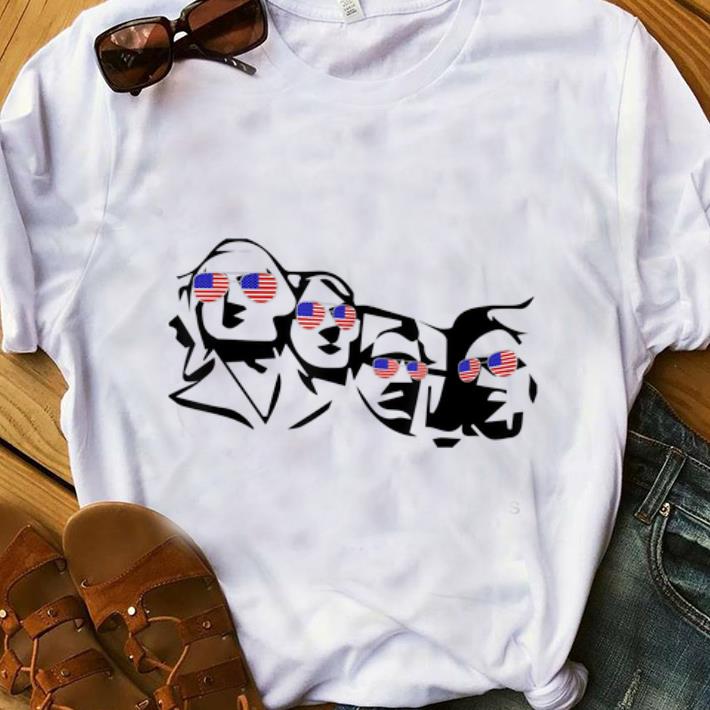  Nice Mount Rushmore Patriotic Sunglasses American Flag shirt