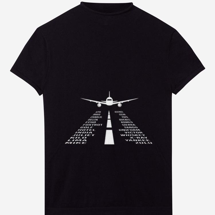  Nice Pjonetic Alphabet Pilot Airplane shirt