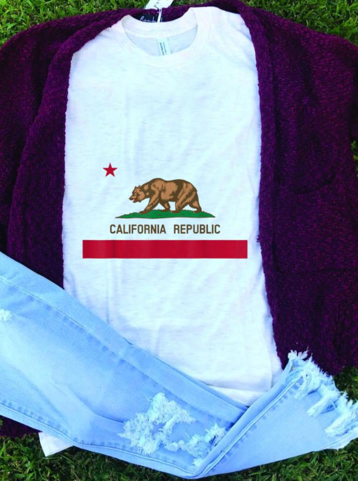  Nice price California Republic Flag Patiotic State Travel Usa shirt