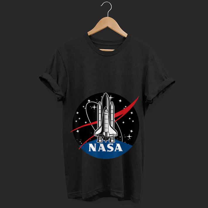  Nice price NASA Space Shuttle Take Off Logo Circle shirt
