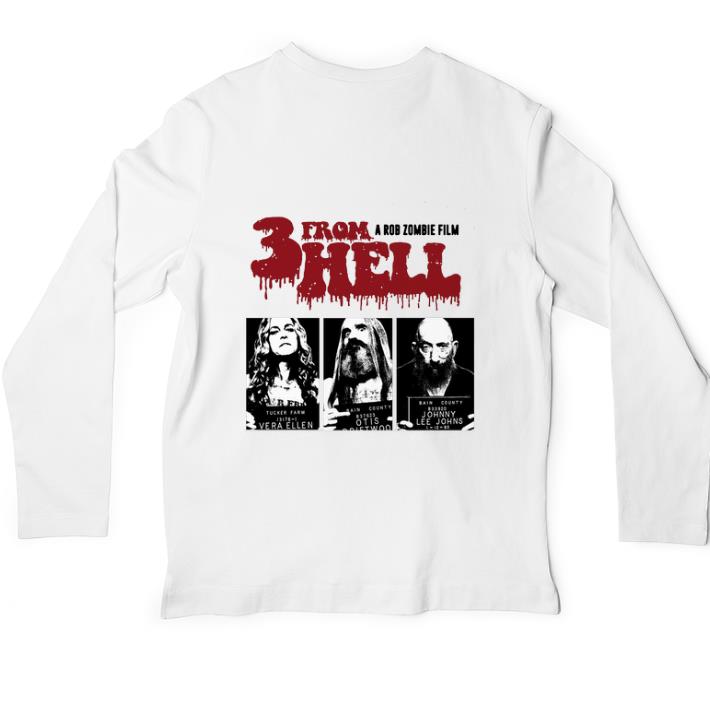 Official 3 From Hell A Rob Zombie shirt