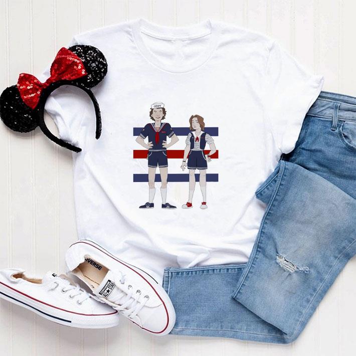 Official AHOY Steve Harrington and Robin Buckley cartoon shirt