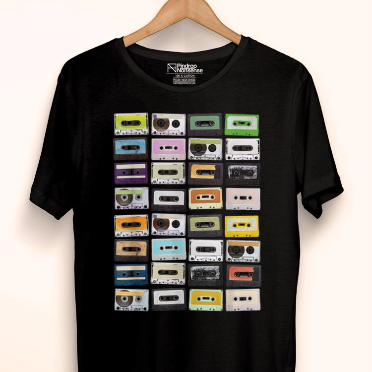 Official Cassette Tapes Mixtapes 1980s Radio Music Lover shirt