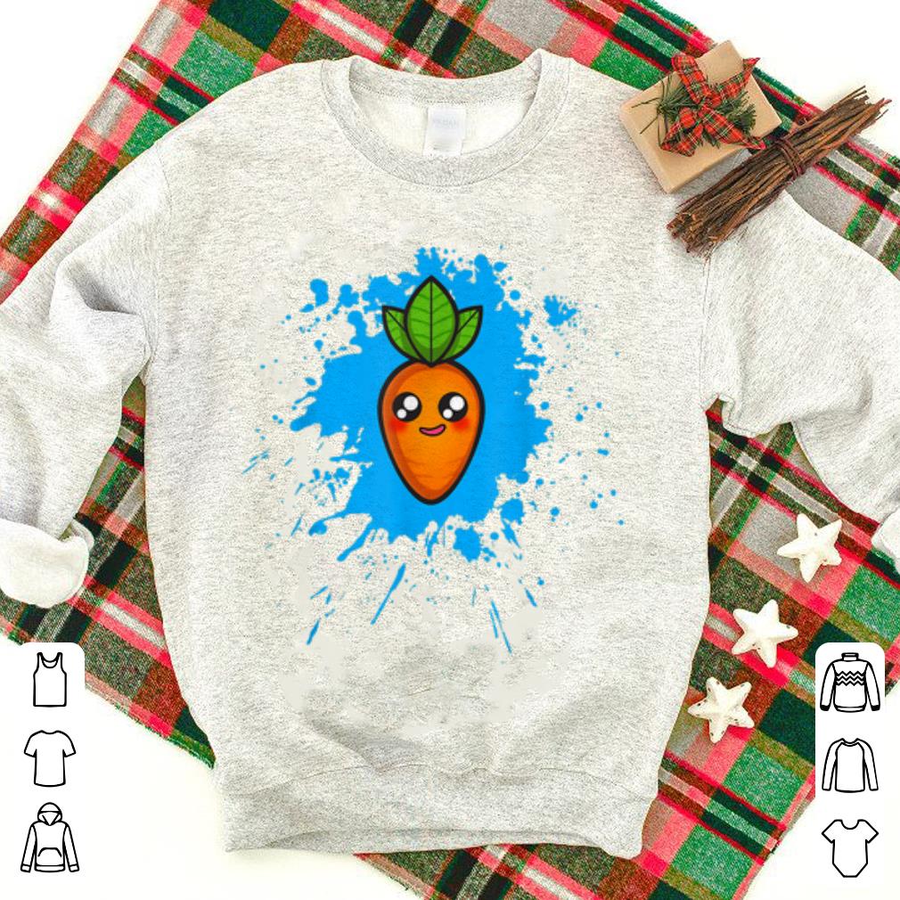 Official Cute And Saucy Kawaii Carrot Ink Splash shirt