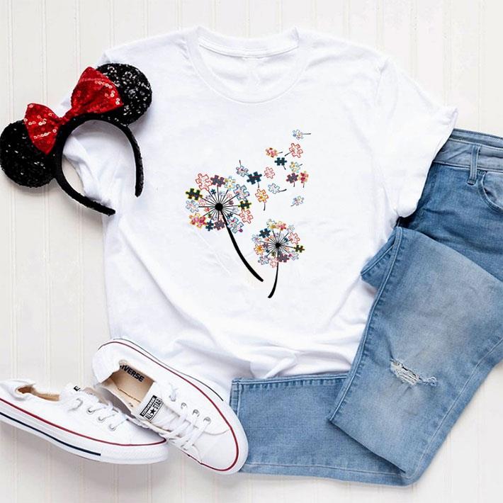 Official Dandelion Puzzle Pieces Autism Awareness shirt 5 Official Dandelion Puzzle Pieces Autism Awareness shirt