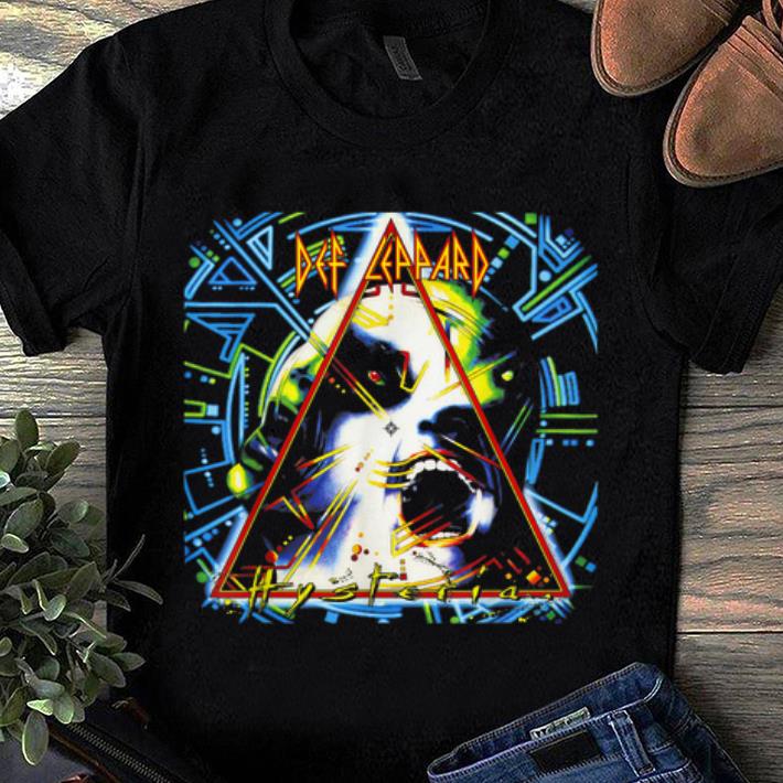 Official Def Leppard Hysteria shirt
