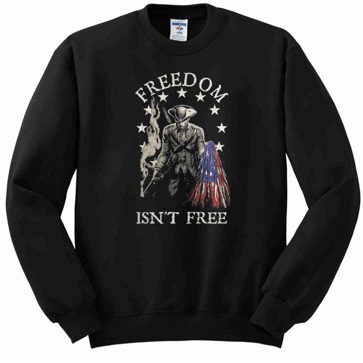 Official Freedom isn't free American flag shirt