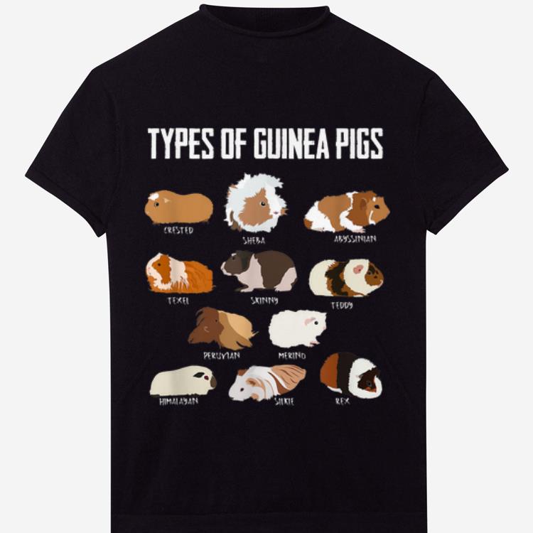 Official Guinea Pig Girl Types Of Guinea Pigs Guinea Texel Skinny Teddy shirt