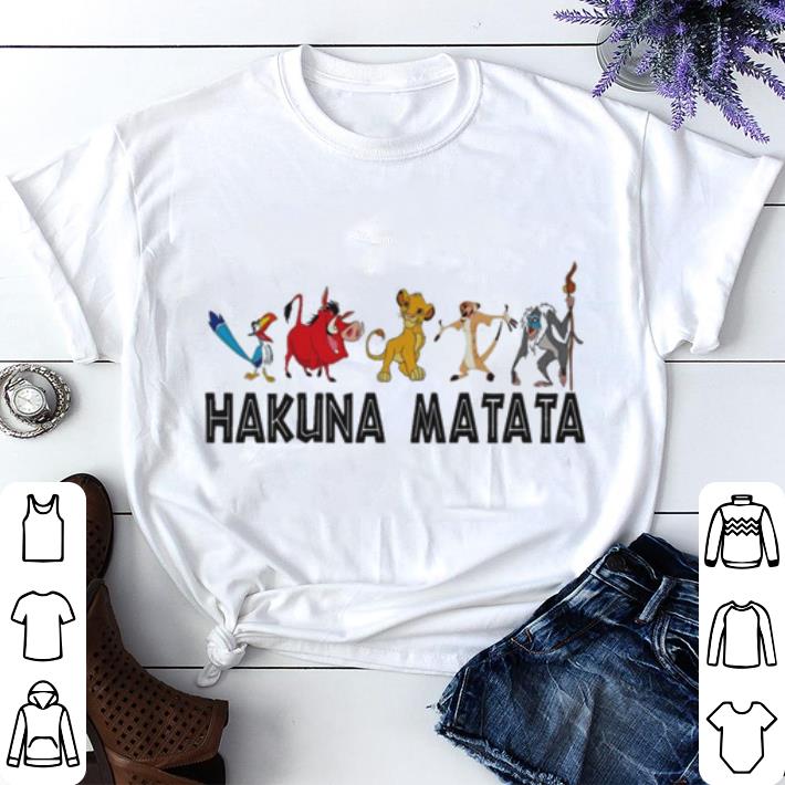 Official Hakuna Matata The Lion King shirt