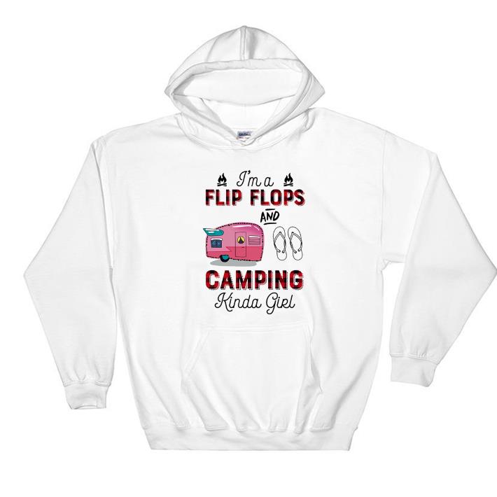 Official I'm a flip flop and camping Kinda girl shirt