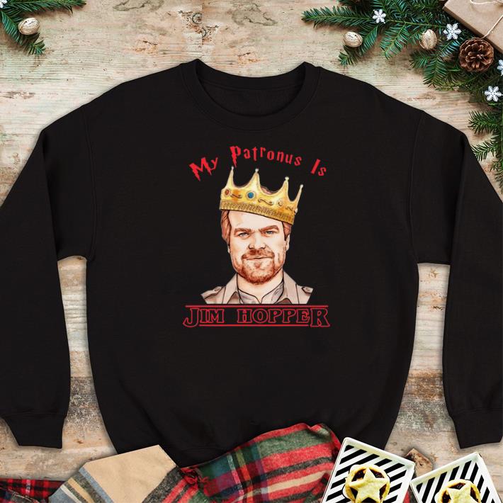 Official My Patronus is Jim Hopper Stranger Things 3 shirt