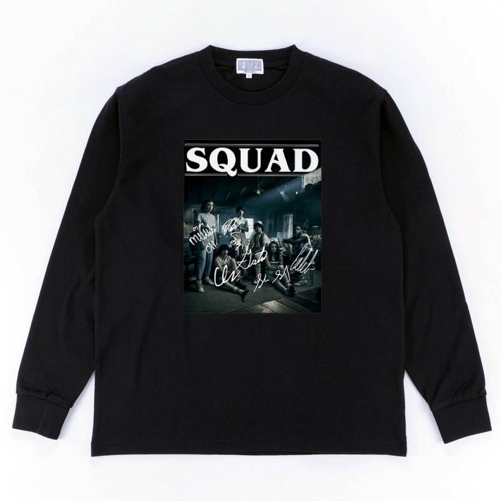 Official Premium Stranger Things 3 Squad Signatures Characters shirt