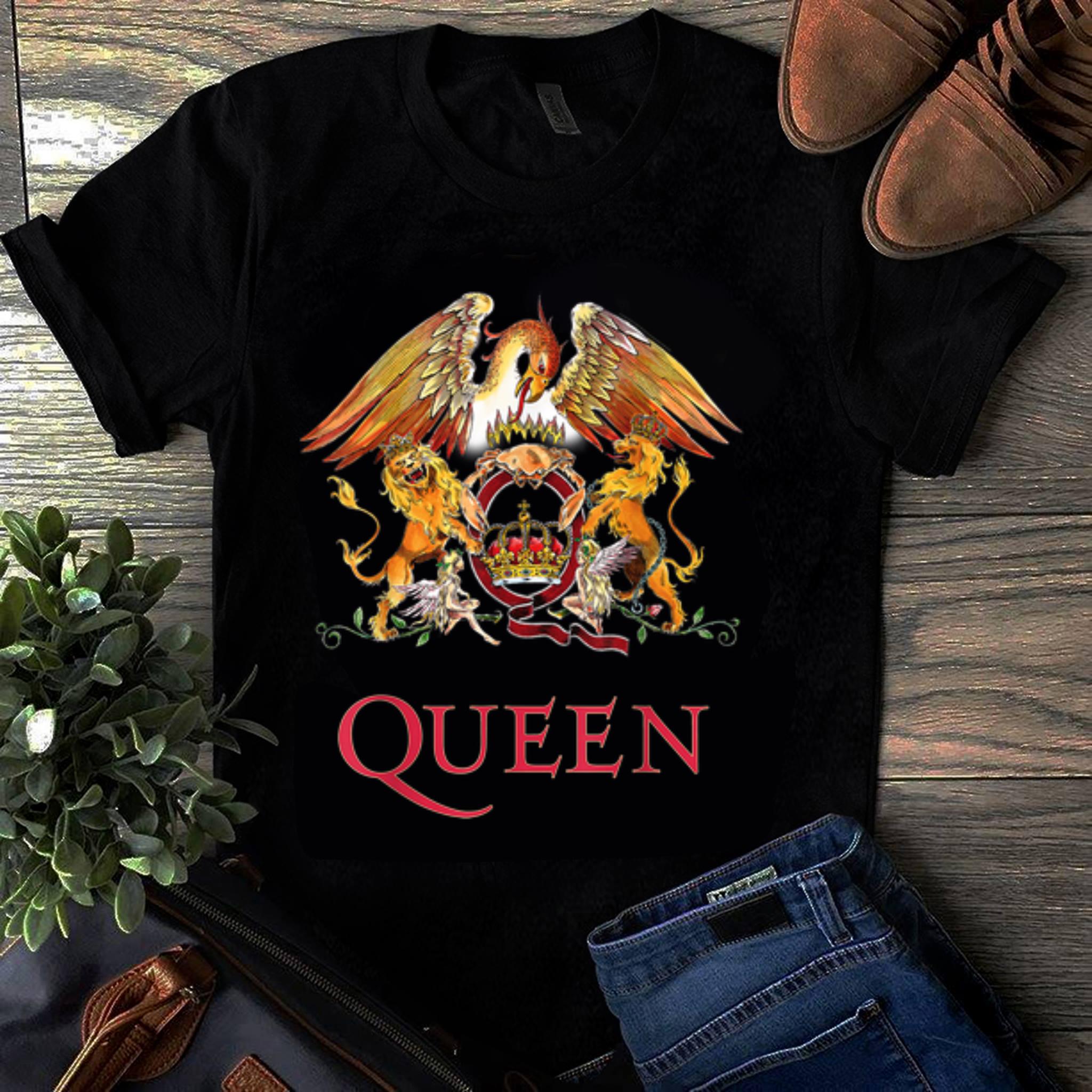  Official Queen Crown Classic Crest shirt