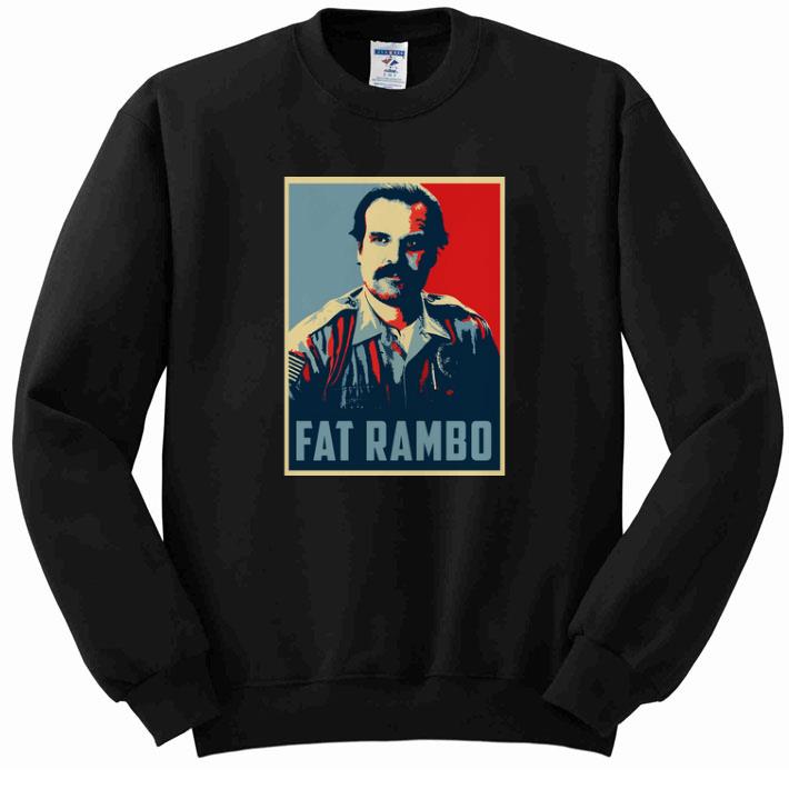 Official Stranger Things 3 Jim Hopper Fat Rambo Vintage shirt