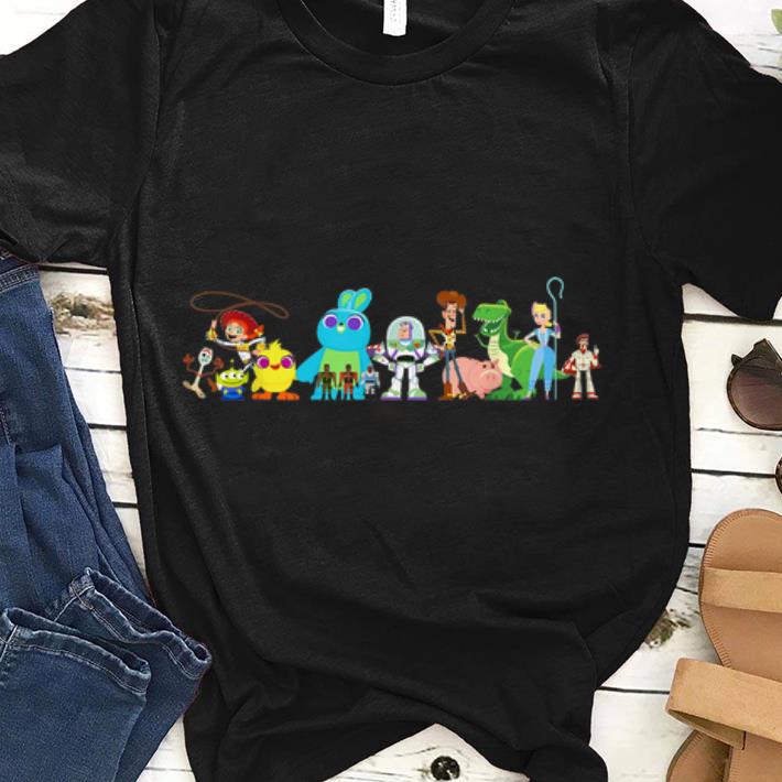Official Toy Story 4 Group of Friends Disney Pixar shirt