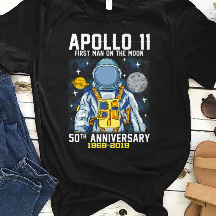 Original 50th Anniversary Apollo 11 First Man on the Moon shirt