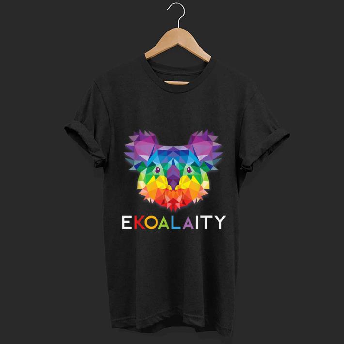 Original Ekoalaity Cute Koala Rainbow Flag Gay LGBT Pride shirt