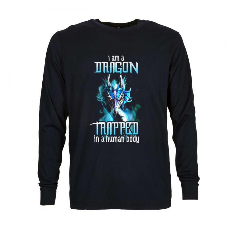 Original I am a dragon trapped in a human body shirt