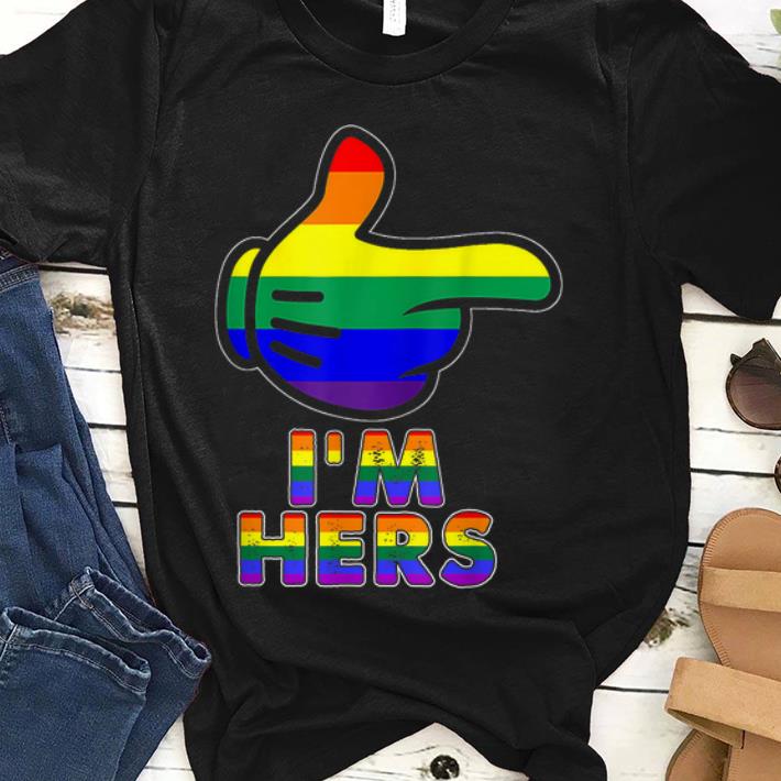 Original IM Hers Pride She Is Mine LGBT Support LGBT Equality shirt