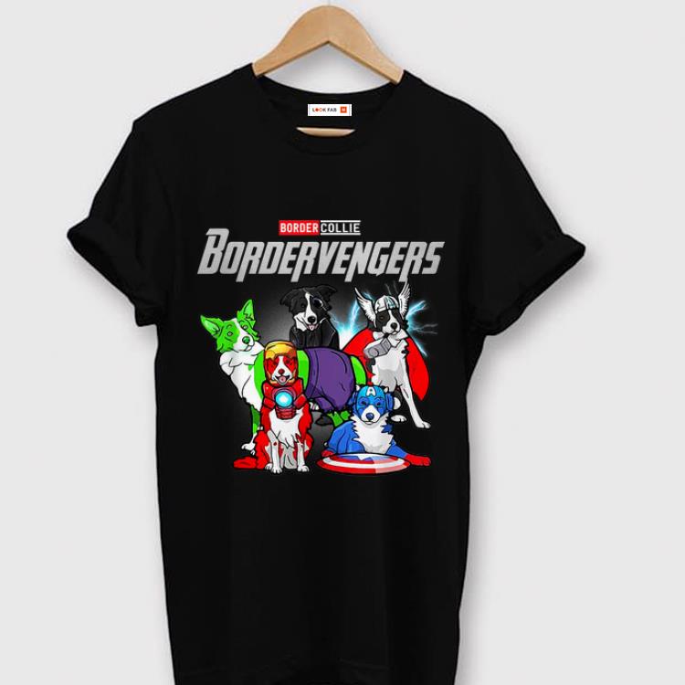 Premium Bordervengers Border Collie And Avengers Dog Lover Marvel Dog shirt
