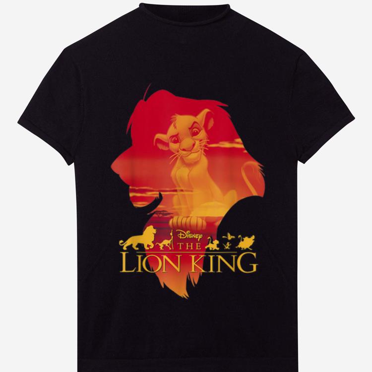 Premium Disney Lion King Simba Silhouette Pride shirt, hoodie, sweater ...