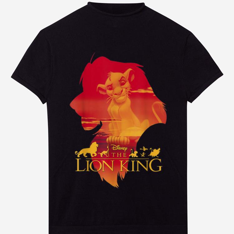 Premium Disney Lion King Simba Silhouette Pride shirt