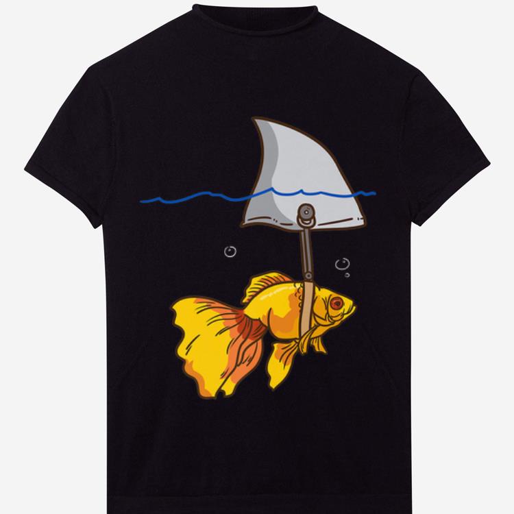 Premium Fake Shark Goldfish Protect Yourself shirt