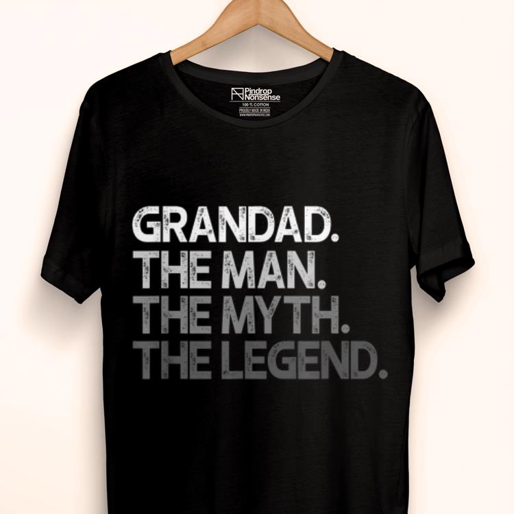 Premium Grandad The Man The Myth The Legend Grandad Gift shirt