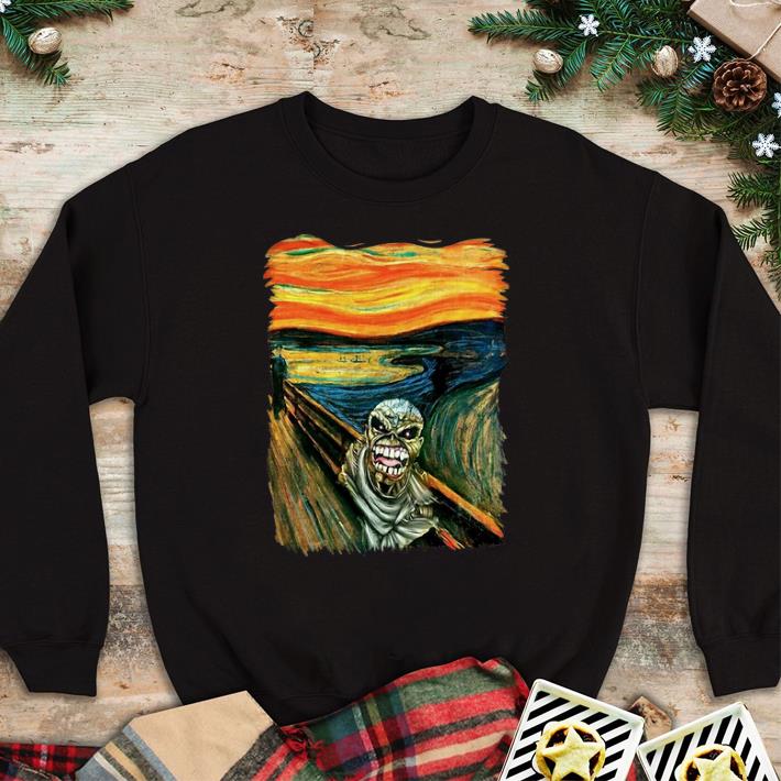 Premium Iron Maiden Eddie meets Van Gogh shirt