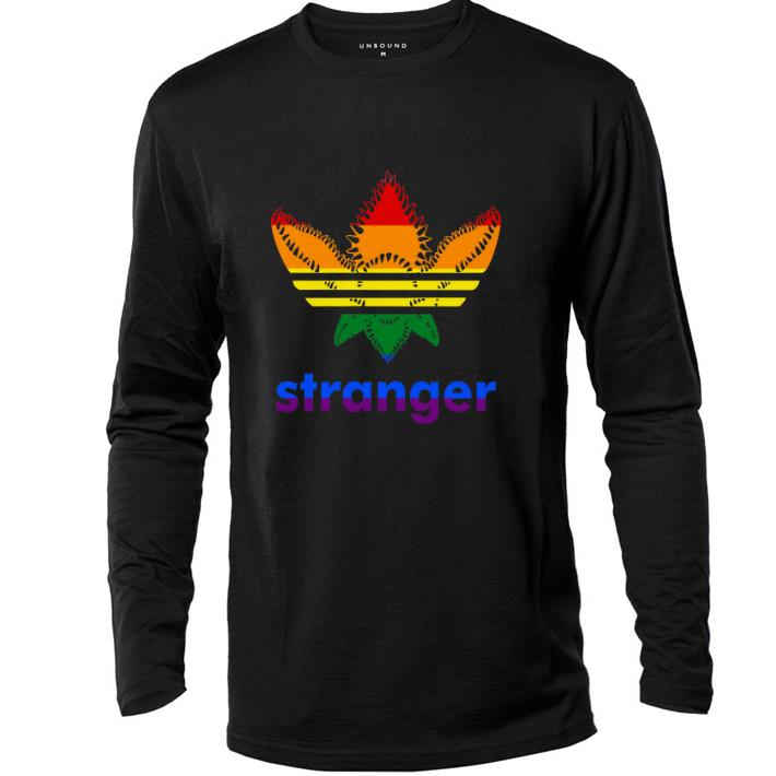 Premium LGBT Adidas Stranger Things shirt