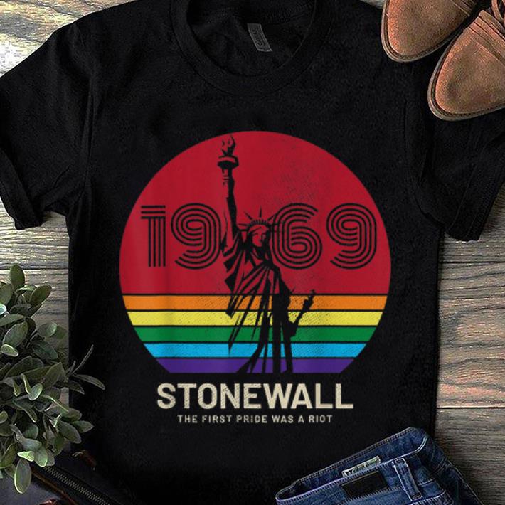 Premium LGBT Gay Lesbian Pride 50th Anniversary Stonewall shirt