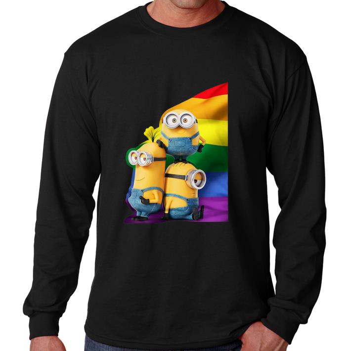 Premium LGBT Minions rainbow shirt 5 Premium LGBT Minions rainbow shirt