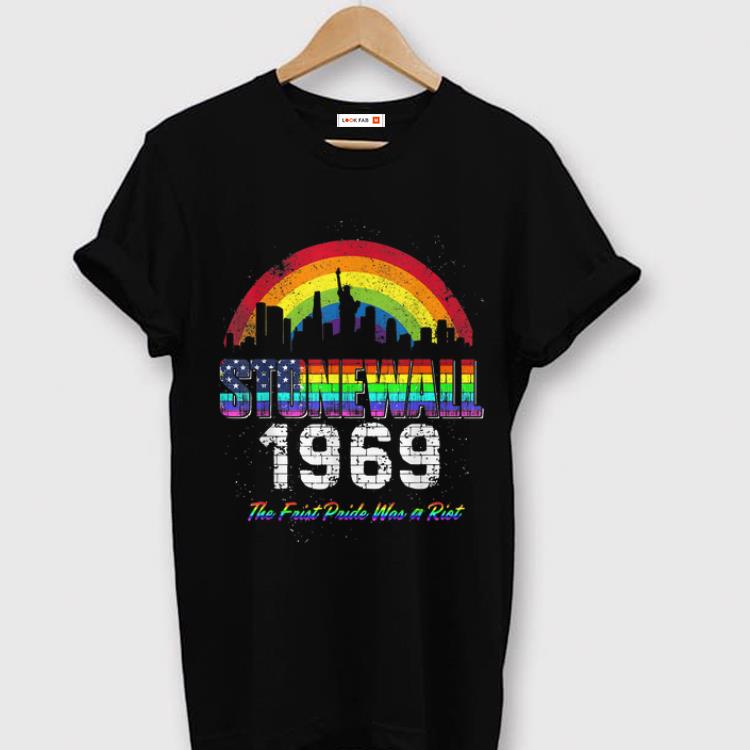 Premium Retro Stonewall LGBTQ Pride 50th Anniversary 1969 shirt