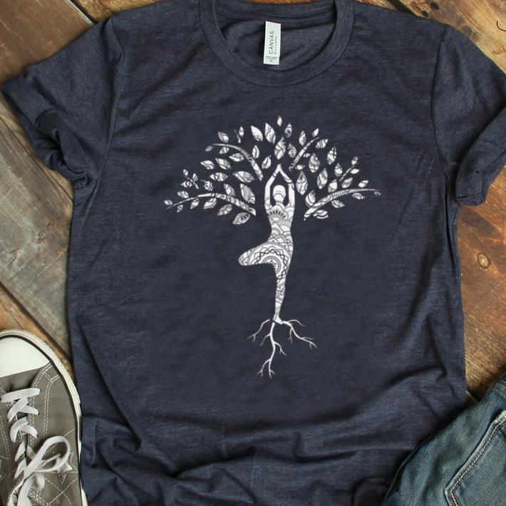 Premium Tree Of Life Meditation Spiritual Yoga Tree shirt