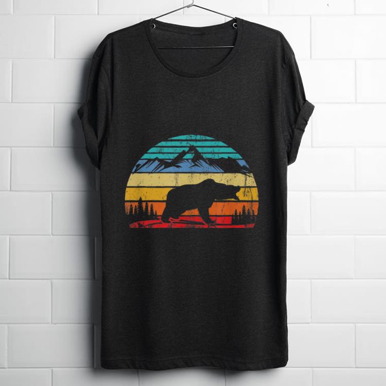 Premium Vintage Bear Graphic Campers shirt